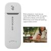 4G USB Hotspot, Plug and Play High Speed Internet Access Devices, Inserted Standard SIM Card, Multi User Sharing, WPA WPA2 Encryption Router for Home Travel (White) view 3