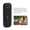 DirectNine Basics 4G LTE USB Hotspot, Portable WPA WPA2 Encryption Router with SIM Card Slot, Support Up to 10 Devices, Plug and Play Internet Access Devices for Home Travel (Black), Genericv9e6gudfr4-11 view 3