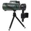 Hemoton Monocular Telescope Smartphone Holder Compact for Bird Watching Wildlife Observation and Outdoor Activities High Definition Wide Angle Lens Lightweight Design view 1