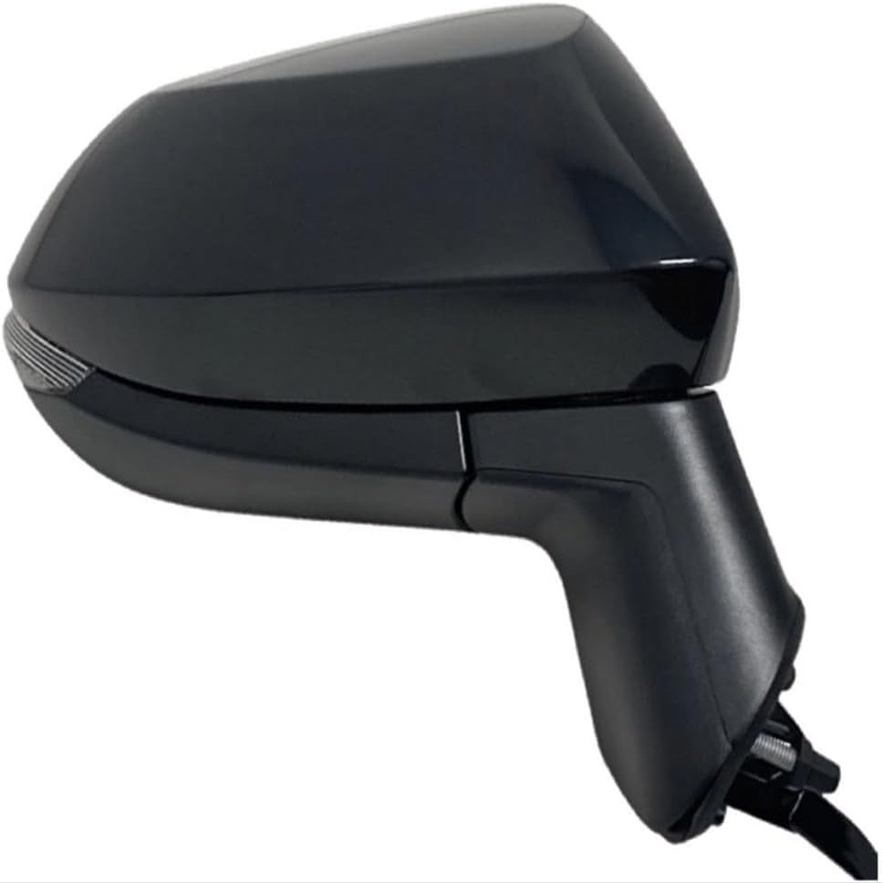 PATAJP4U Side Mirror Fits Power Heated Turn Signal Passenger Side () M2796B, Quality Verified & Fitment Tested