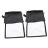 ETHZZLE 2pcs Foldable Diffuser Sock for Soft Flash Photography Light Diffuser Screen Cover for Camera Flash Easy to Carry and Store Accessory view 1