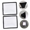 ETHZZLE 2pcs Foldable Diffuser Sock for Soft Flash Photography Light Diffuser Screen Cover for Camera Flash Easy to Carry and Store Accessory view 2