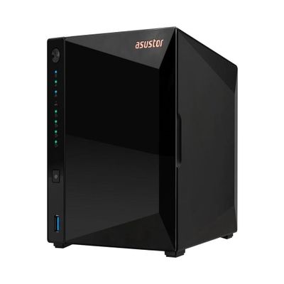 Asustor Drivestor 4 Pro Gen2 AS3304T v2, 4 Bay NAS, 1.7GHz Quad-Core, 2.5GbE Port, 2GB RAM DDR4, Small Home Media Server, Network Attached Storage[Diskless]