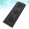 Hemoton Game Console Cooling Fan Stand Triple USB Port Hub Vertical Bracket for One Enhanced Ventilation Settings Light Bar Feature Gamer Accessory view 2
