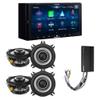 Alpine iLX-W670 Digital Multimedia Receiver & 2 Pairs Alpine S2-S40 Type S 4" Coax Speakers w/Power Pack view 1