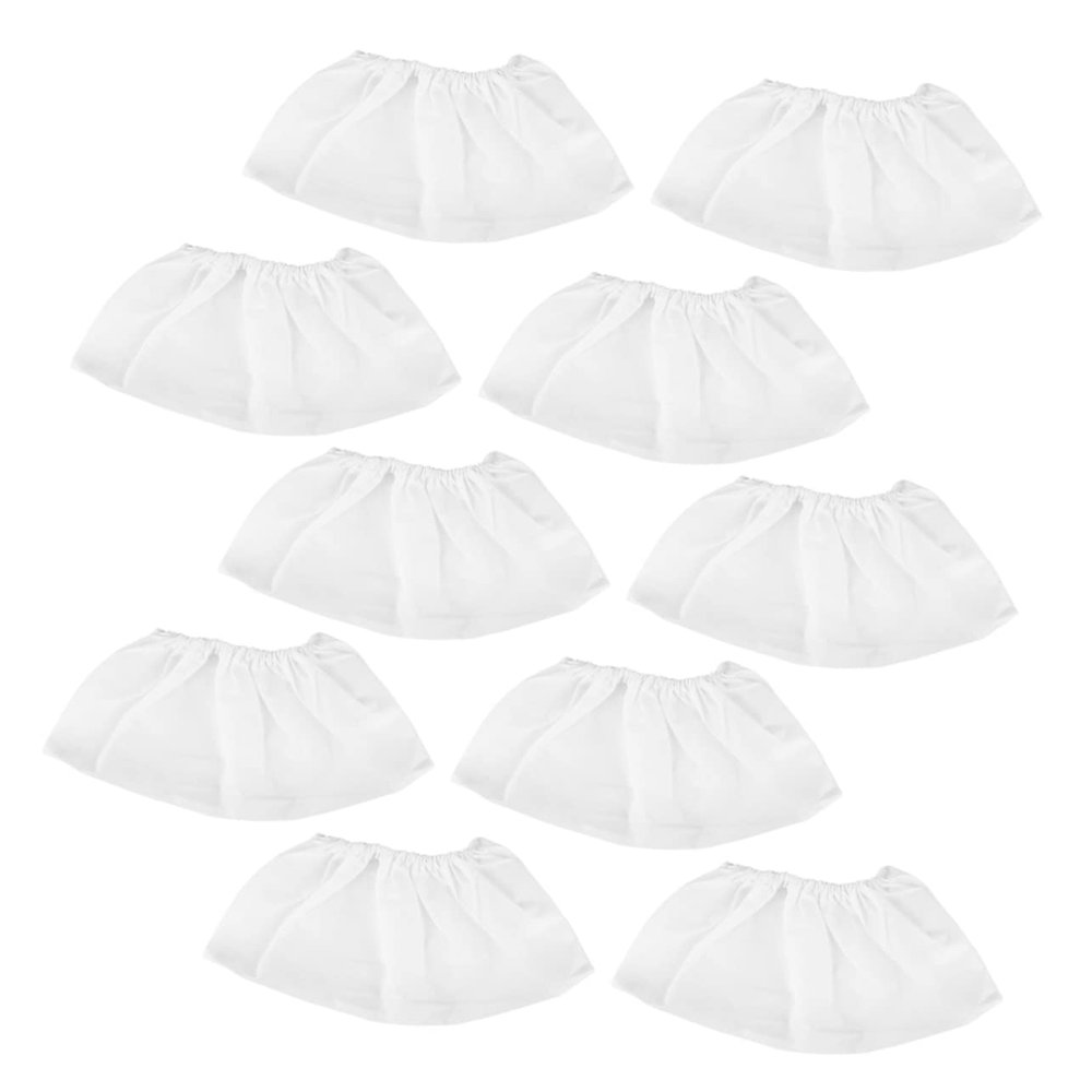 NOLITOY Nail Dust Collectors 10pcs Nail Fan Vacuum Bags Non-woven Lightweight Easy Install Salon Tools