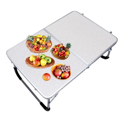 ETHZZLE Portable BBQ Desk Aluminum Alloy Lightweight for Camping Hiking Travel