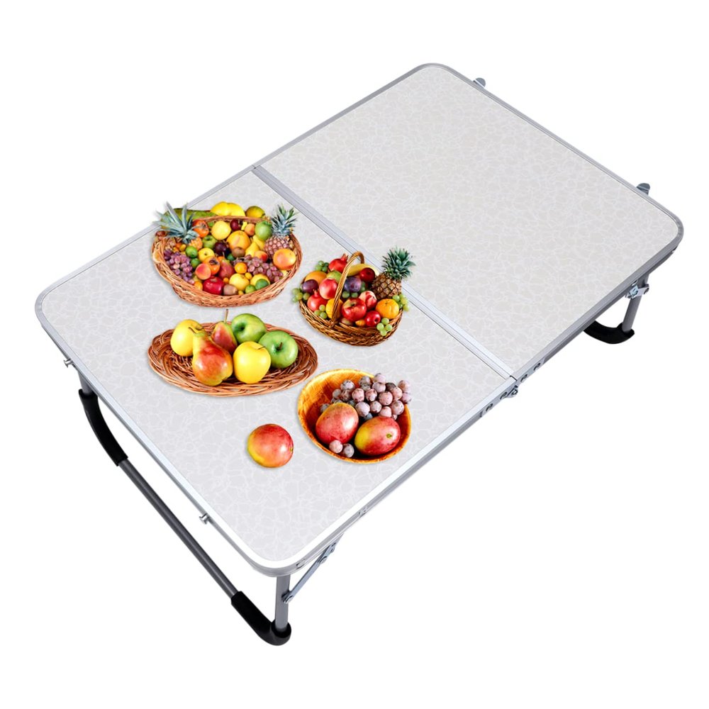 ETHZZLE Portable BBQ Desk Aluminum Alloy Lightweight for Camping Hiking Travel