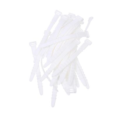 Hemoton 40pcs Fish Bone Silicone Cable Organizers Earphone Winder Data for Home Office Practical Winding Design