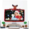 Yardenfun 25-35inch Monitor Cover Christmas Decor Elk Theme Festive Screen Protector Vibrant Festival Ornament view 3