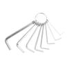 ETHZZLE 8pcs Hexagon Wrench Tool Set for Cycling -treated Spanner Added Torque Handle for Extra Reach and Greater Torque view 1
