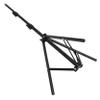 Hemoton 1set Adjustable Projector Tripod Stand Portable Camera Stand for Live Streaming Height Adjustable Floor Mount for Projectors Cameras and Webcams Compact Design Easy Installation view 1