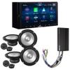 Alpine iLX-W670 Digital Multimedia Receiver & 2 Pairs Alpine S2-S65C Type S 6.5" Component Speakers w/Power Pack view 1
