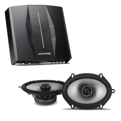 Alpine PXE-C80-88 OPTIM8 8-Channel Hi-Res Digital Sound Processor Amplifier w/ S2-S68 Bundle