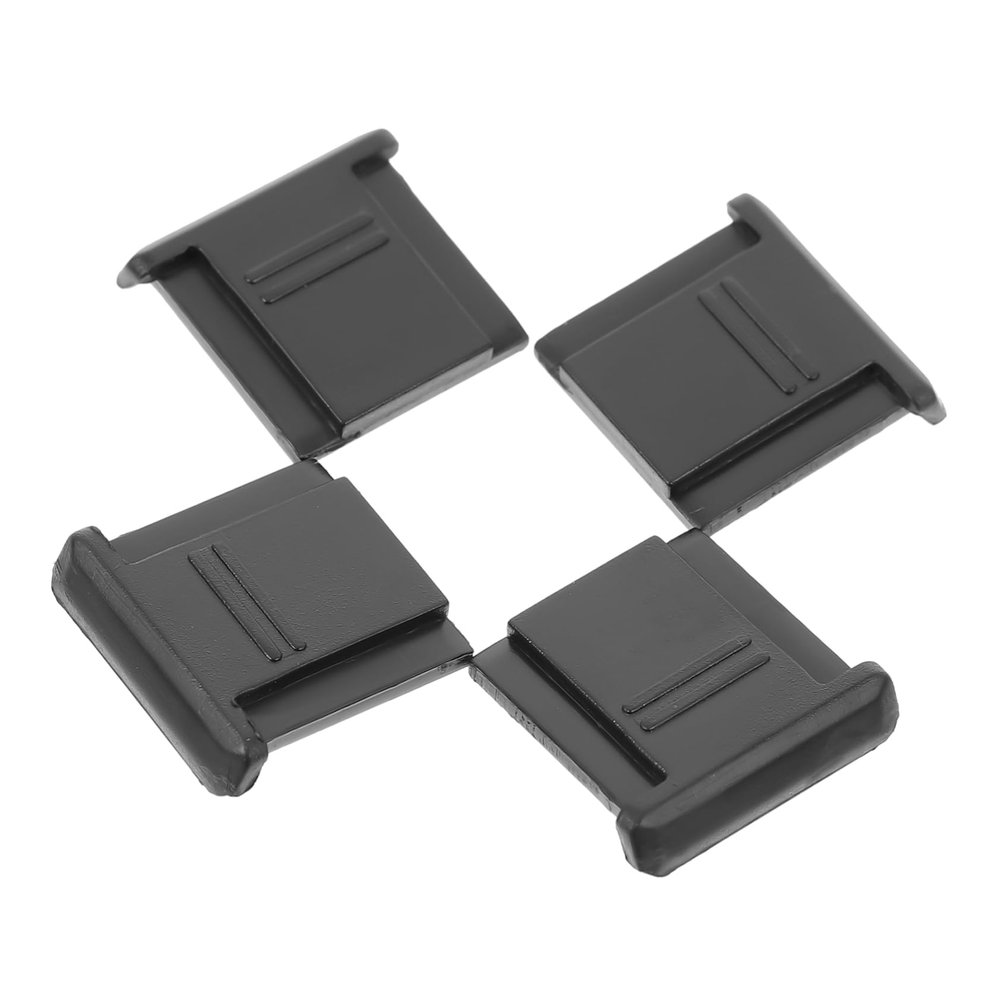 Hemoton 4pcs Hot Shoe Cover for Camera Durable Protective Cap Fit for DSLR Mirrorless Easy to Install Reliable Accessory for Hot Shoe Mount Protection