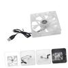HEMOTON Silent Fan for Computer 12cm Cooling Ventilation for Router Cabinet Portable HDD view 3
