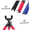 Hemoton 3pcs Tripod Light Flexible Sponge Octopus Mobile Phone Smartphone Holder view 4