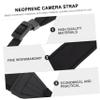 Hemoton 2pcs Adjustable Neoprene Camera Shoulder Strap Flexible Neck Strap for Comfortable Carrying for Cameras Fashionable Design Easy to Store view 3