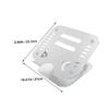 Hemoton Adjustable Laptop Stand Aluminum Alloy Notebook Rack for Lap Bed Heat Dissipation Rack Portable Computer Office Accessory view 2