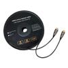 150ft 4K HDMI Cable LSZH Jacket AOC Fiber Optic 18Gbps Ultra High Speed HDMI 2.0 Cable 4:4:4 HDR10 ARC Video 60Hz Full HD 1080p 3D HDCP2.2 Gold Plated Suitable for Laptop PC PS5 Projector Xbox view 1