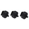 Hemoton 3pcs Hot Shoe Screw Adapter Set for DSLR Camera Accessories Dual Layer Rig Mount for Led Light Monitor and Microphone Compatible Camera Gear view 1