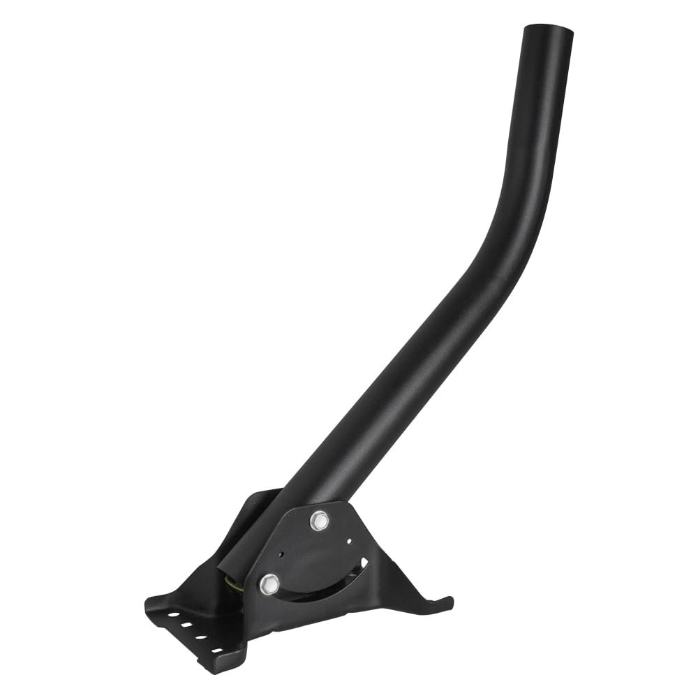 Skywalker 21 J-Pipe Pole Mount Mast for 18 Dish Antenna (1.66in OD/ Black)
