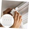 FUNOMOCYA Curtain Track Pulley Set 10pcs Metal Plastic Track Rollers for Ceiling and Rv Curtains Glider Hooks view 2