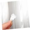 FUNOMOCYA Curtain Track Pulley Set 10pcs Metal Plastic Track Rollers for Ceiling and Rv Curtains Glider Hooks view 3