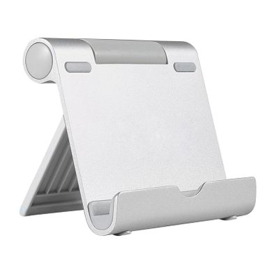 Hemoton Aluminum Alloy Holder Desk Phone Mount Mini Compact for Office Home Study