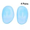 NOLITOY 4pairs Silicone Ear Protectors for Hair Dyeing Ear for Salon Use of Soft Covers Sky Reusable for Hairdressing view 2