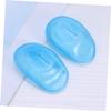NOLITOY 4pairs Silicone Ear Protectors for Hair Dyeing Ear for Salon Use of Soft Covers Sky Reusable for Hairdressing view 3