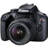 Canon EOS Rebel T100 / 4000D DSLR Camera with Canon EF-S 18-55mm F/3.5-5.6 DC III Zoom and 420-800mm f/8.3 HD Telephoto Zoom Lens + 128 GB Memory + Filters + Tripod + More (31pc Bundle) (Renewed) view 2