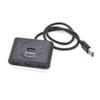 HEMOTON USB Hub 3.0 4-Port High Speed Hub USB Connector Ideal for Phone Tablet view 1