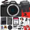 Canon EOS R50 Mirrorless Camera (Body Only) + 64 GB Memory + Tripod + Monopod + Extra Battery + More (19pc Bundle), Black (Renewed) view 1