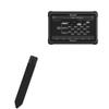 BoxWave Stylus Pouch Compatible with iCarsoft CR Unicorn S (13.3 in) - Stylus PortaPouch, Pen Stylii Holder Carrier Portable Self-Adhesive - Jet Black view 1