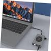 ARTIBETTER USB Hub Pd Rapid Charging Docking Station with Type-c to USB Vga Gigabit Ethernet and Audio Adapter for Home Use Supports Video and Data Transfer view 2