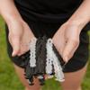 ExerTies Silicone Cable Ties Reusable - Made in Maine USA - Medical Grade Silicone Cord Ties - Endless Uses: for Cords, iPhones, Cables, Sleeves & More - (16 Pack) (Black) view 3