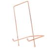 Hemoton 1pc Iron Display Stand for Tablets Simple Desktop Organizer Minimalist Design for Home Office and Art Displays Protective Base Versatile Holder for Video Watching Reading view 1