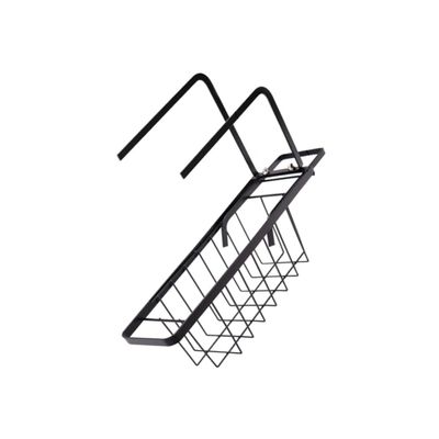 Zerodeko Sink Draining Basket 2 Cloth Poles Retractable Drain Rack Kitchen Accessory Housewarming Present