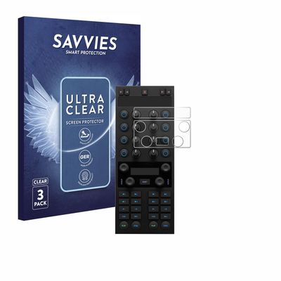 savvies 6 Pack Screen Protector Compatible with Native Instruments Traktor Kontrol X1 MK3 Protection Film Clear