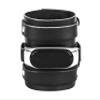 wide Leather cuff band compatible with Xiaomi Mi Band 3 4 5 6 7 8, Handmade UA 2915 view 1