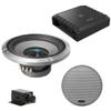 Alpine S2-A60M S-Series Class-D Amp, S2-W12D4 12" S-Series Dual 4-Ohm Car Sub & Grill w/RUX Bundle view 1