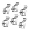 Holibanna 6pcs Vinyl Siding Hooks for Security Cameras No Drill Heavy-Duty Outdoor Camera Hangers for Easy Installation Siding Compatible Ring and Other Models view 1