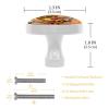 Round Drawer Pulls and Knobs,Handles for Cabinets and Drawers,4Pcs,Autumn Harvesting with Pumpkin,Closet Door Knobs view 3