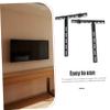 jojofuny 1set Heavy Duty Metal Speaker Mounting Bracket for Soundbar Capacity Easy Installation Durable Design for Home Theater Entertainment Systems view 3