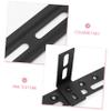 jojofuny 1set Heavy Duty Metal Speaker Mounting Bracket for Soundbar Capacity Easy Installation Durable Design for Home Theater Entertainment Systems view 4
