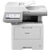 Brother MFC-L6915DW Wireless Laser Multifunction Printer - Monochrome - Copier/Fax/Printer/Scanner - 52 ppm Mono Print - 1200 x 1200 dpi Print - Automatic Duplex Print - Up to 160000 Pages Monthly - view 1