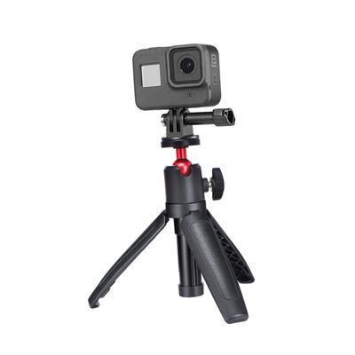 OSALADI Tripod for Phones Design - Pad Versatile Height for Outdoor Live Streaming Black