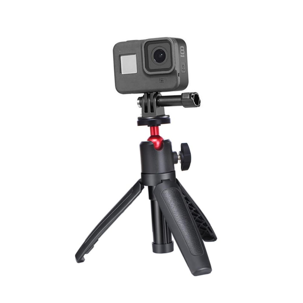 OSALADI Tripod for Phones Design - Pad Versatile Height for Outdoor Live Streaming Black