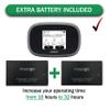 Verizon Wireless Jetpack Inseego MiFi 8800L | Free VPN Mobile Hotspot for Travel | 4G Mobile Portable WiFi | Unlocked Globally | Near 5G Speed up to 1200 Mbps | EVDO-LINK Bundle - Verizon Sim Card view 3